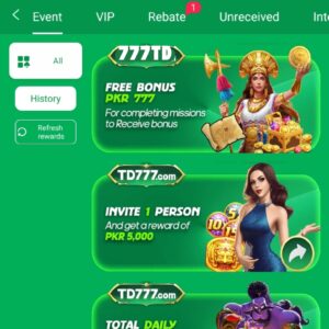 777TD Game brings you Pakistan’s most exciting online casino games with real cash prizes! Enjoy seamless gameplay, instant withdrawals, and massive bonuses. Download now!