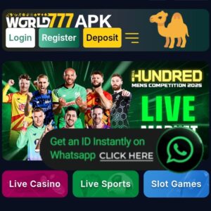 Get World777APK latest version. Play online casino, cricket betting, poker, and teen patti in Pakistan with real earnings.