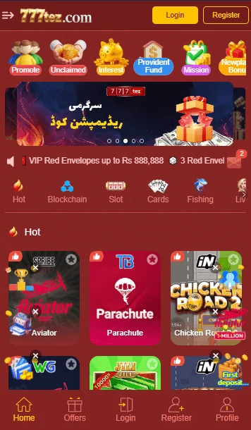777Tez Game Home