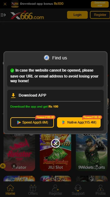 X666 Game Download App Reward And Earn Real PKR